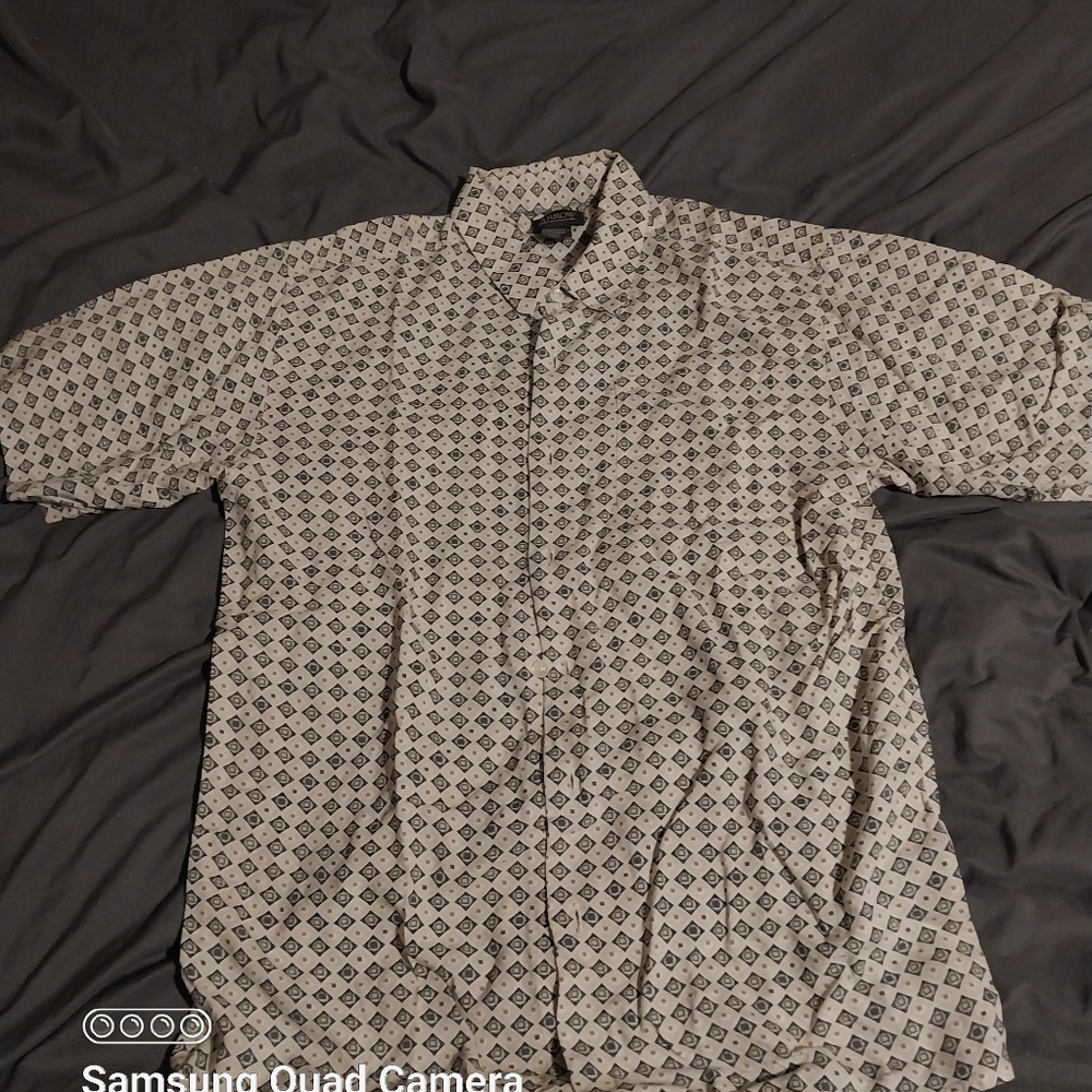 Vintage arrow button up shirt size large